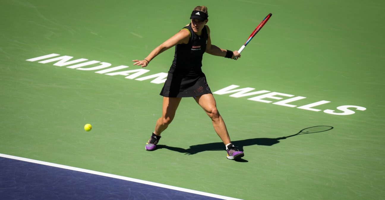 Indian Wells Kerber plays out of her skin to defeat Ostapenko