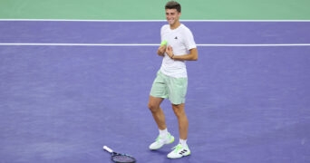 Luca Nardi at Indian Wells 2024