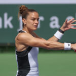 Maria Sakkari at Indian Wells 2024