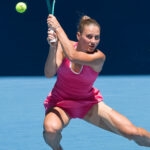 Marta Kostyuk at the 2024 Australian Open