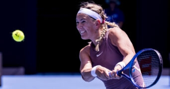 Victoria Azarenka at the 2024 Australian Open