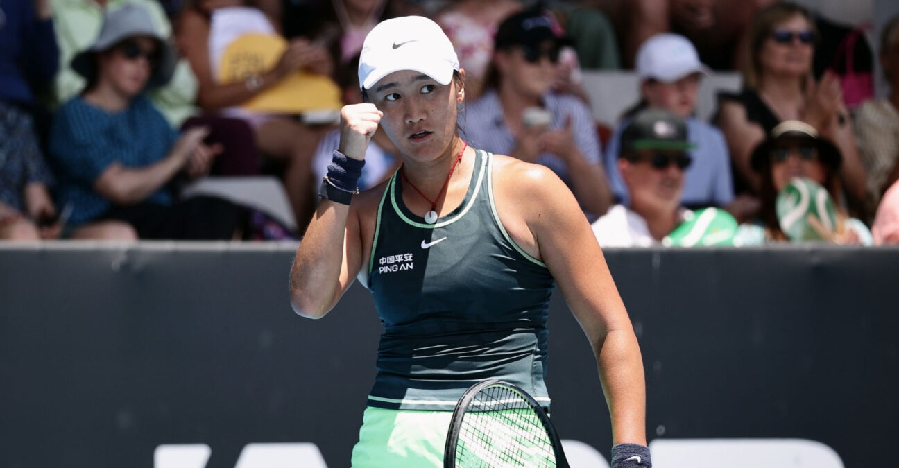 Xiyu Wang at the 2024 ASB Classic