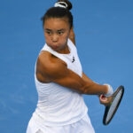 Yue Yuan at the 2023 WTA Prague Open