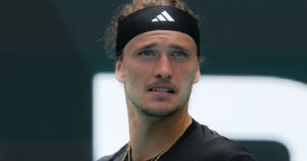 Alexander Zverev at the 2024 Miami Open