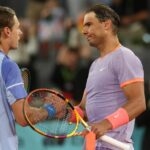 Nadal and De Minaur Madrid 2024 | © Antoine Couvercelle / Panoramic