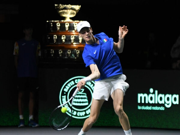 Jannik Sinner at the 2023 Davis Cup