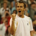 Lukas Rosol at the 2012 Wimbledon Championships