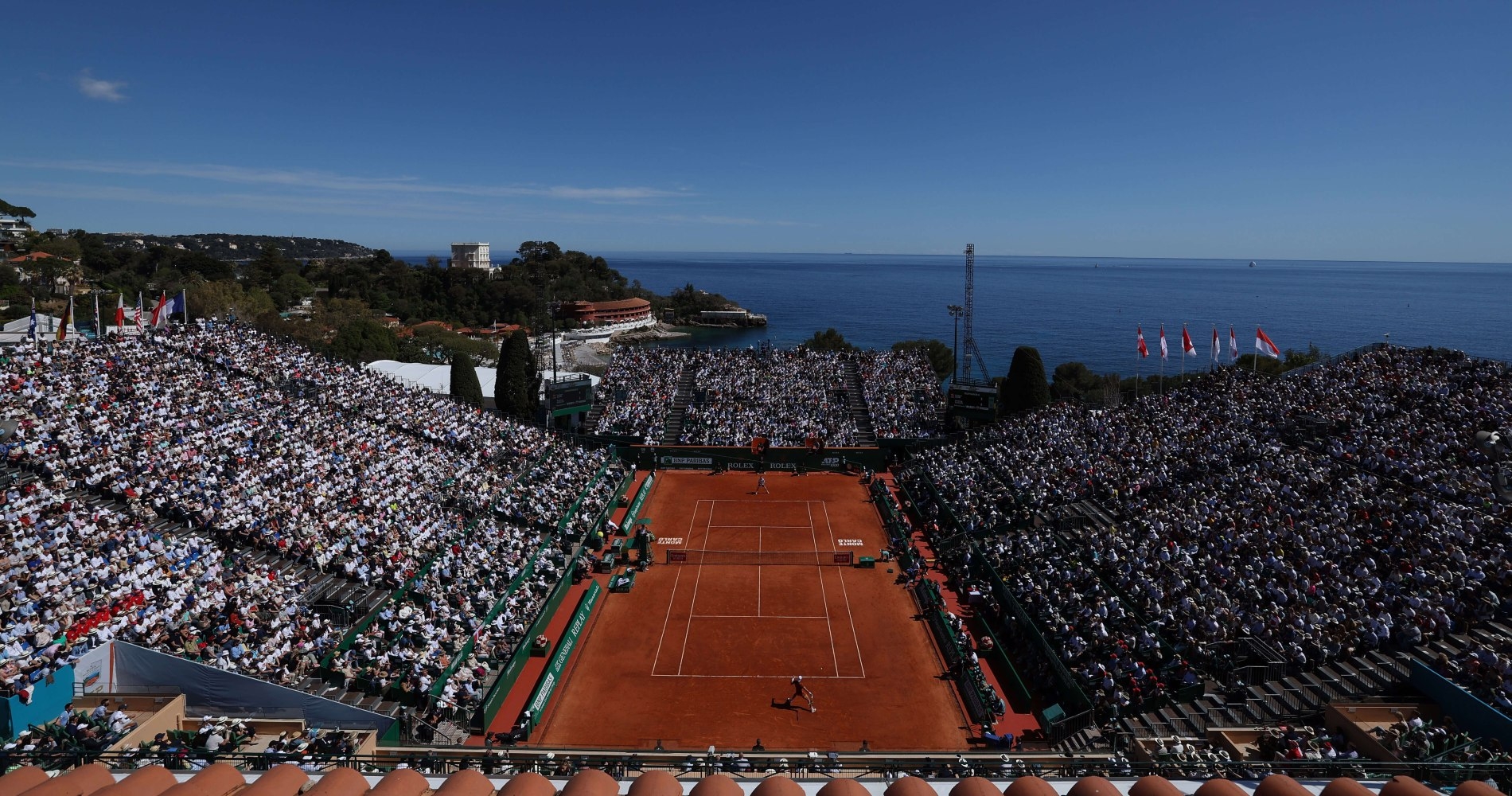 Electronic line calling and roof for Monte-Carlo - Tennis Majors