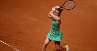 Maria Sakkari at the 2024 Madrid Open