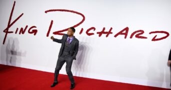 Will Smith at the premiere of the motion picture King Richard at Curzon Mayfair London