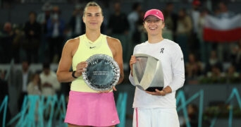 Aryna Sabalenka and Iga Swiatek, Madrid 2024