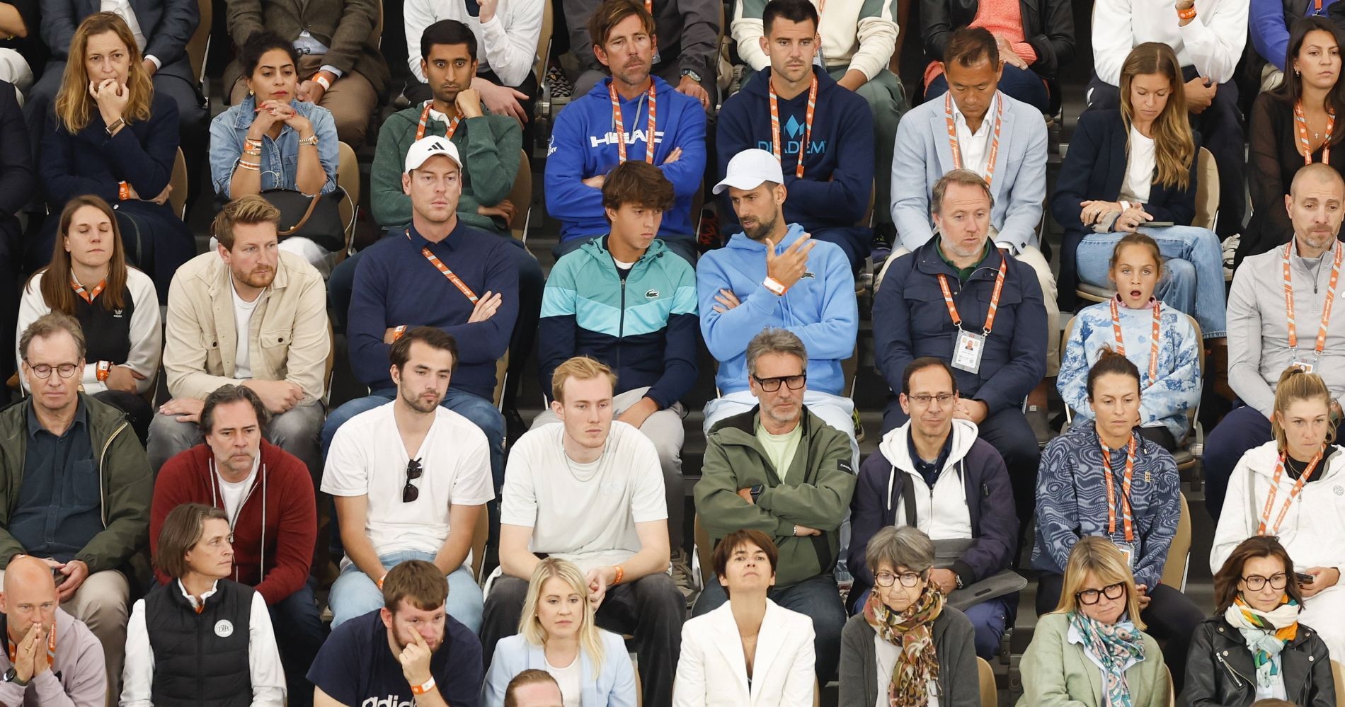 Djokovic explains why he watched Nadal v Zverev from the stands