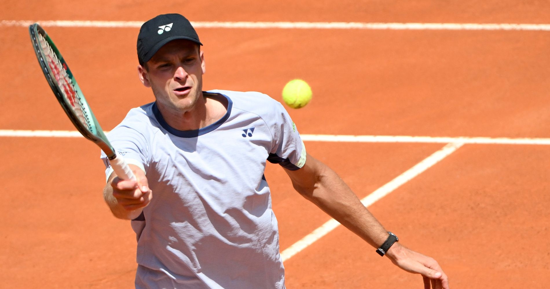 Hurkacz’s recipe for clay-court success: “Stick to what you do”