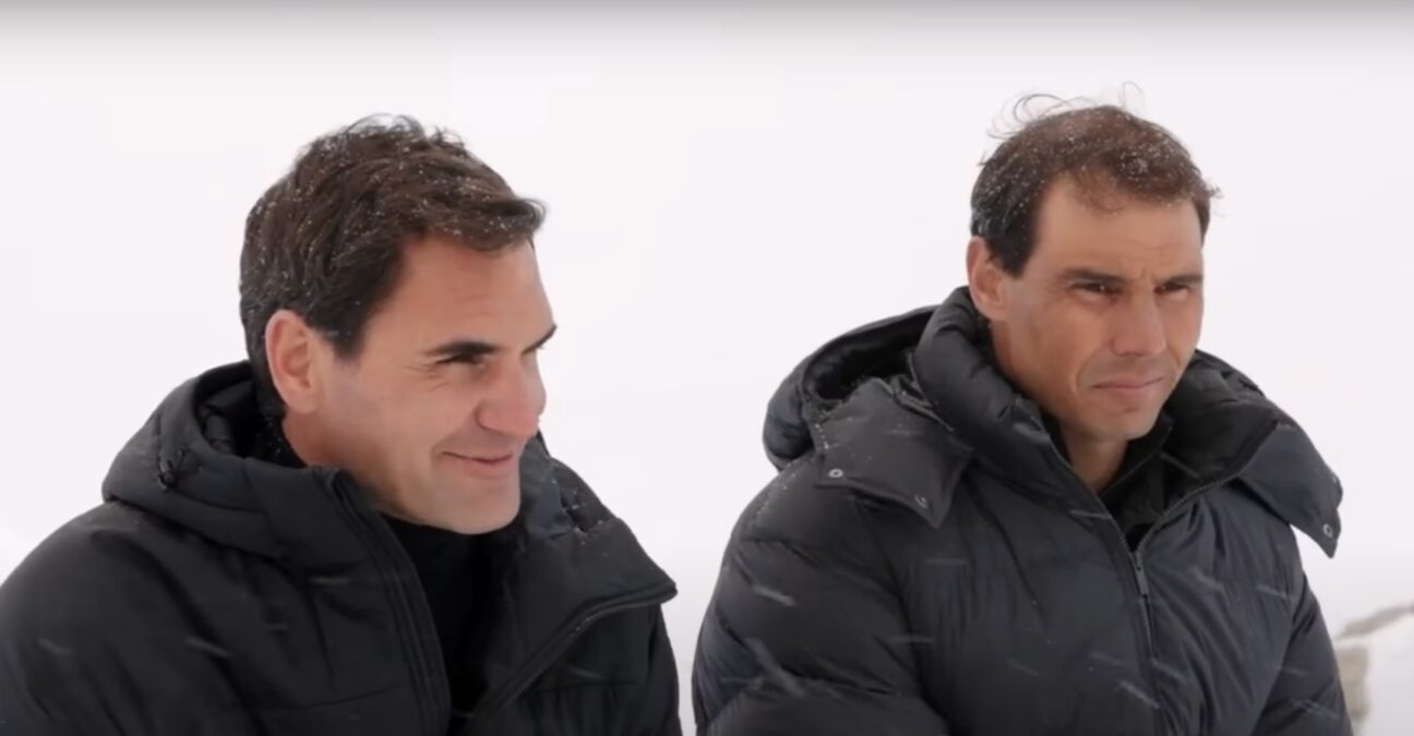 Roger Federer and Rafael Nadal