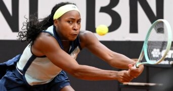 Coco Gauff in Rome (Inside/Panoramic)