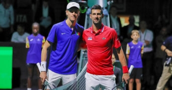 Jannik Sinner and Novak Djokovic, Davis Cup 2023