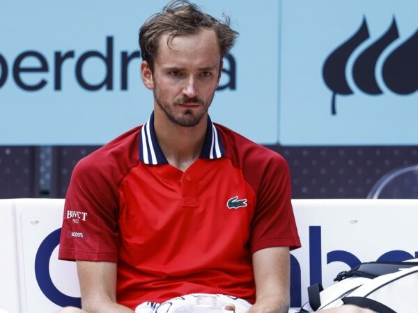 Daniil Medvedev in Madrid