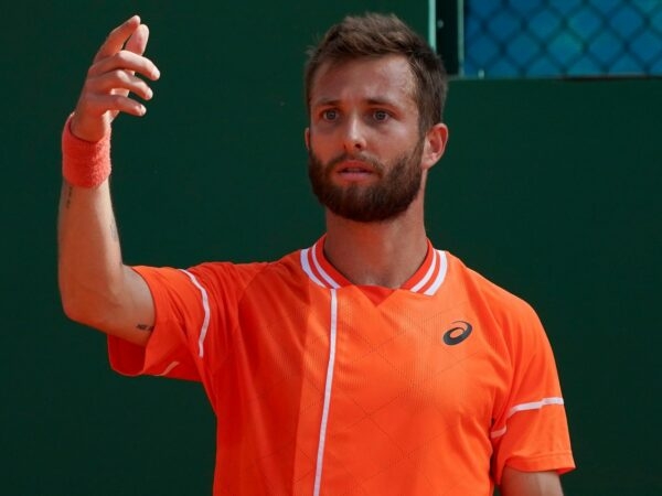 Corentin Moutet in Monte-Carlo (Norbert Scanella/Panoramic)