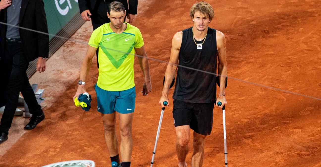 Rafael Nadal and Alexander Zverev, Roland Garros 2022