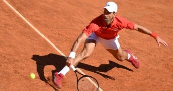 Novak Djokovic clay