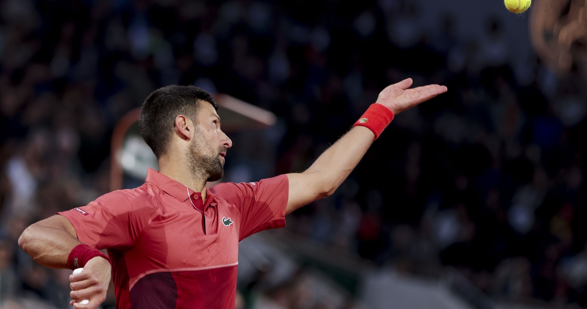 Djokovic passes first test at Roland-Garros with straight-sets win over Herbert