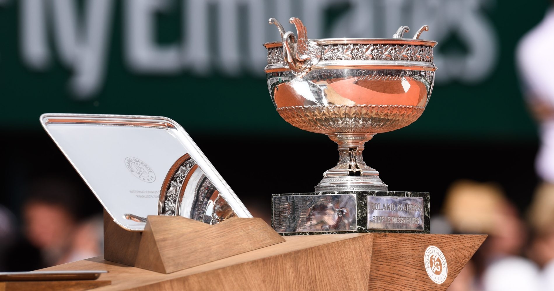 Men's trophy Roland-Garros