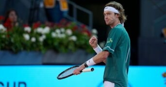 Andrey Rublev Madrid 2024 | © Oscar J Barroso/AFP7/Shutterstoc/SIPA