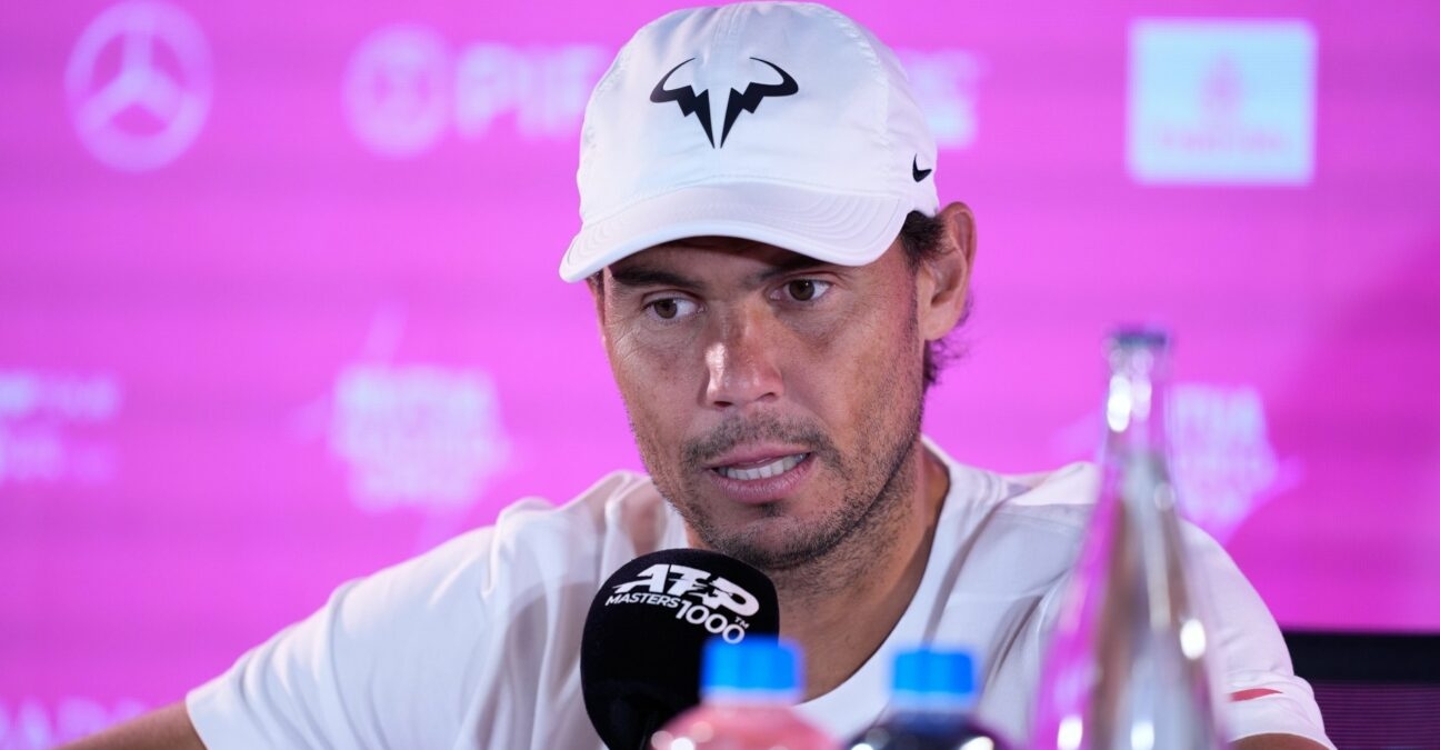 Rafael Nadal press Madrid