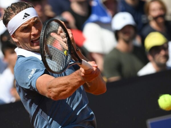 Alexander Zverev in Rome in 2024 (Inside/Panoramic)