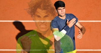 Rafael Nadal and Carlos Alcaraz, Roland-Garros 2024/Australian Open 2012