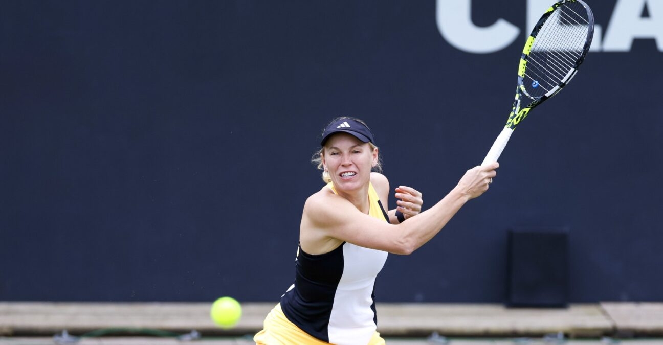 Caroline Wozniacki grass