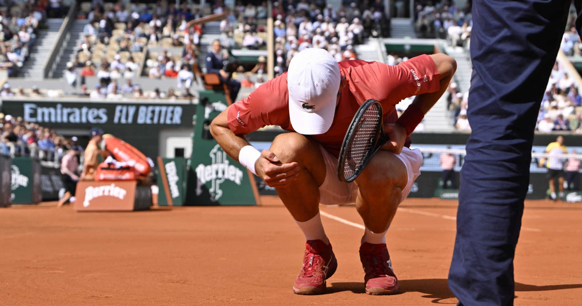 Djokovic upset with Paris court conditions