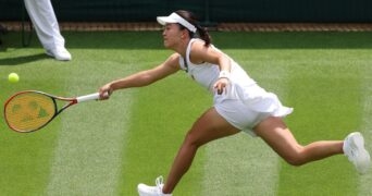 Lin Zhu Wimbledon 2024 - Action Plus / Panoramic