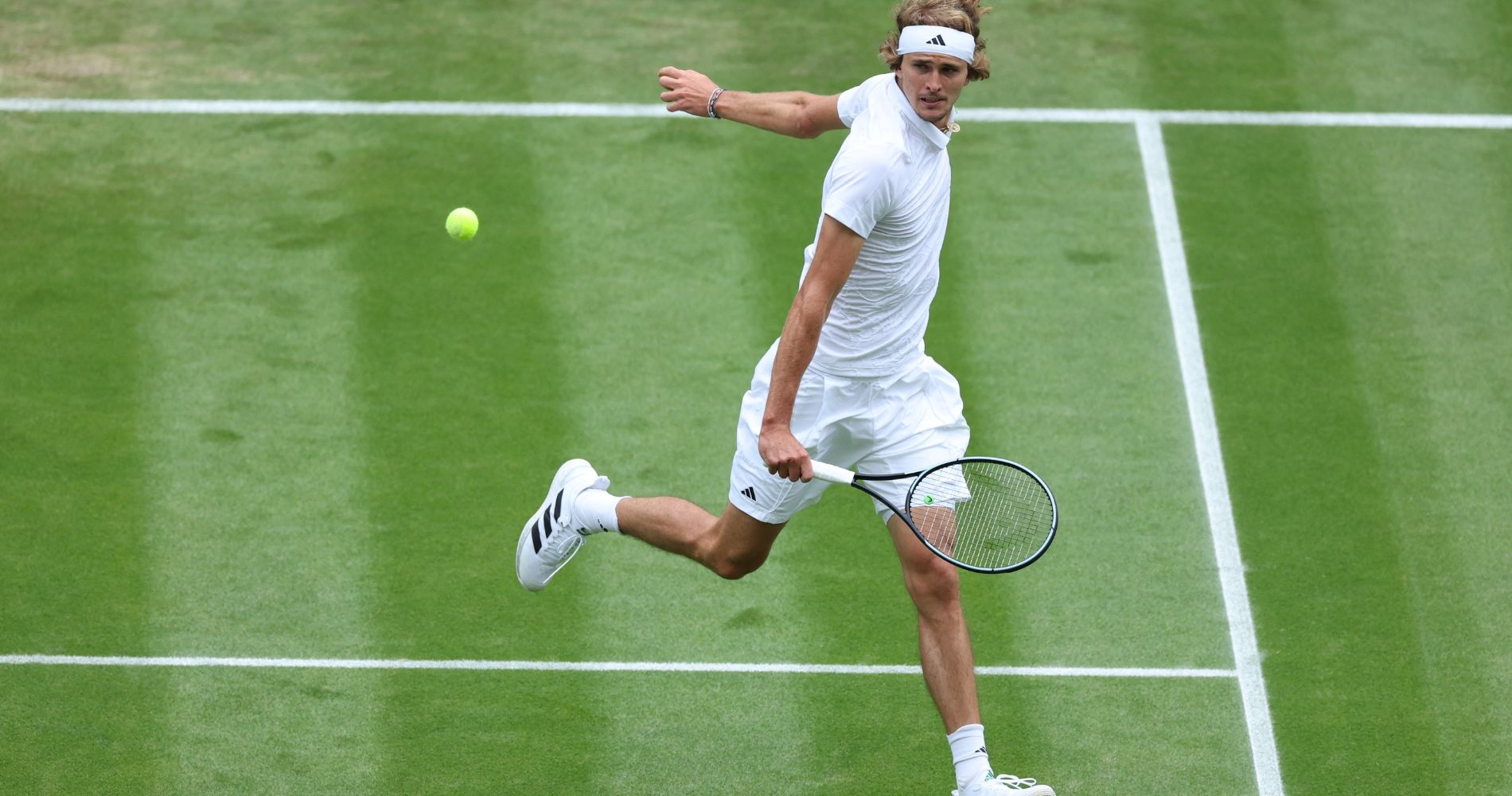 Alexander Zverev Wimbledon 2023 - Antoine Couvercelle / Panoramic