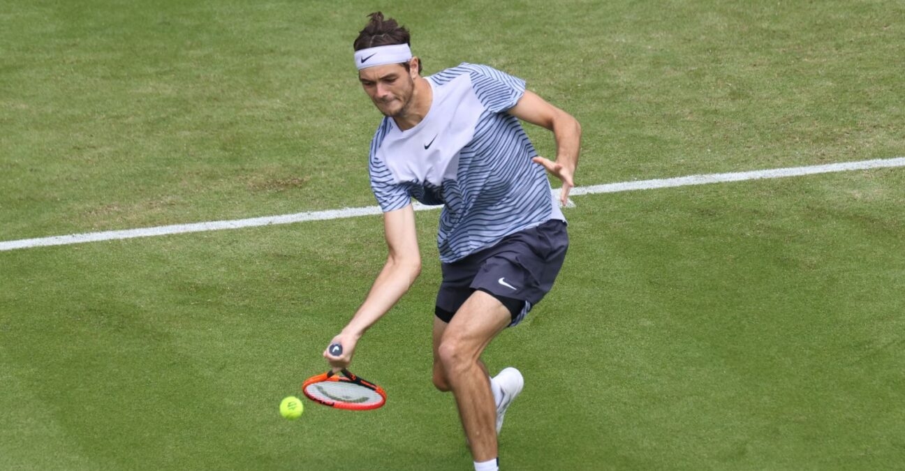 Taylor Fritz grass 2023 - Action Plus / Panoramic