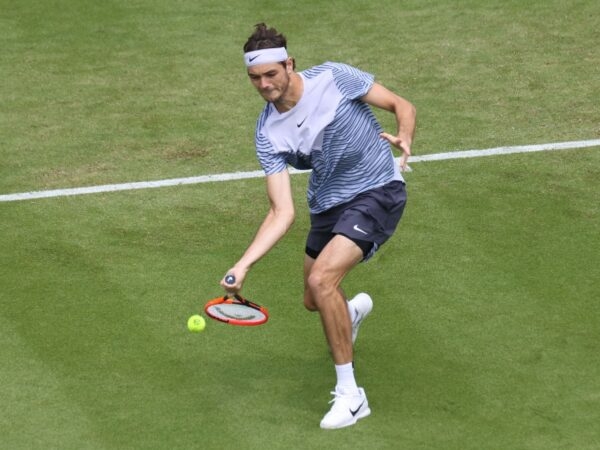 Taylor Fritz grass 2023 - Action Plus / Panoramic