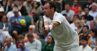 Roman Safiullin Wimbledon 2023 - Action Plus / Panoramic