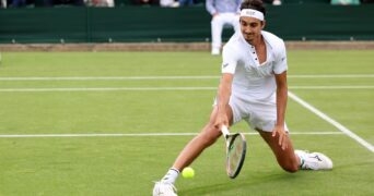 Lorenzo Sonego Wimbledon 2023 - Action Plus / Panoramic