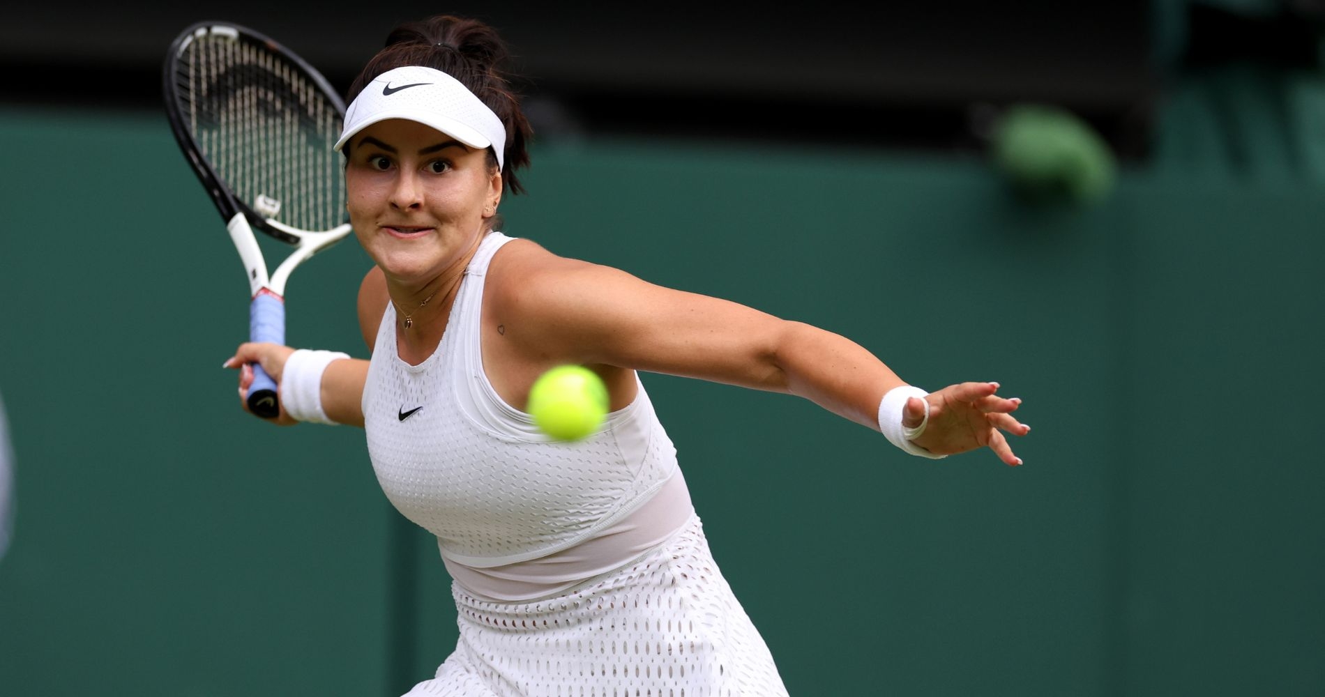 Wimbledon: Andreescu through to second round