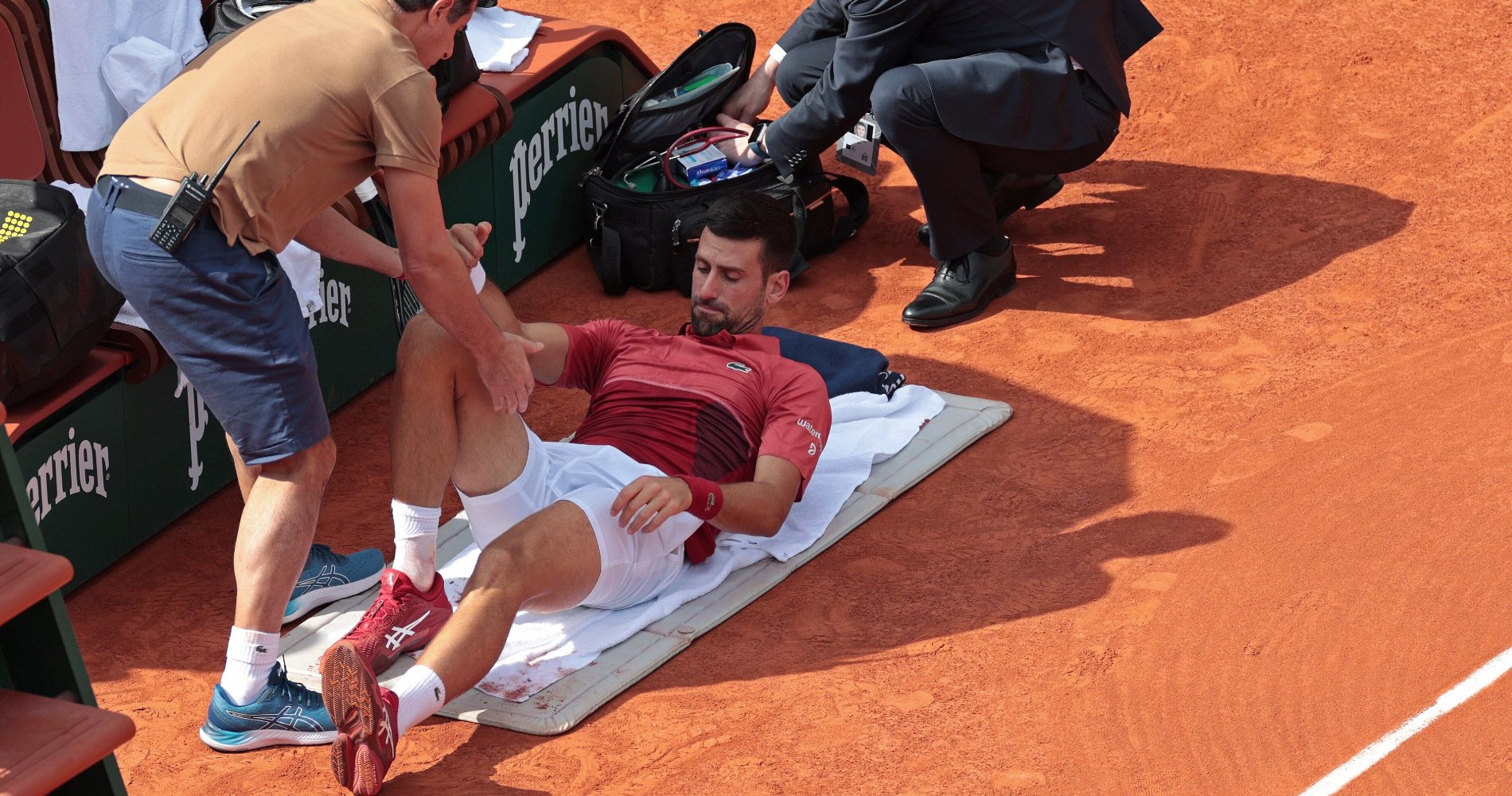 “There is a risk of my withdrawing” - Djokovic awaiting scan results on ...