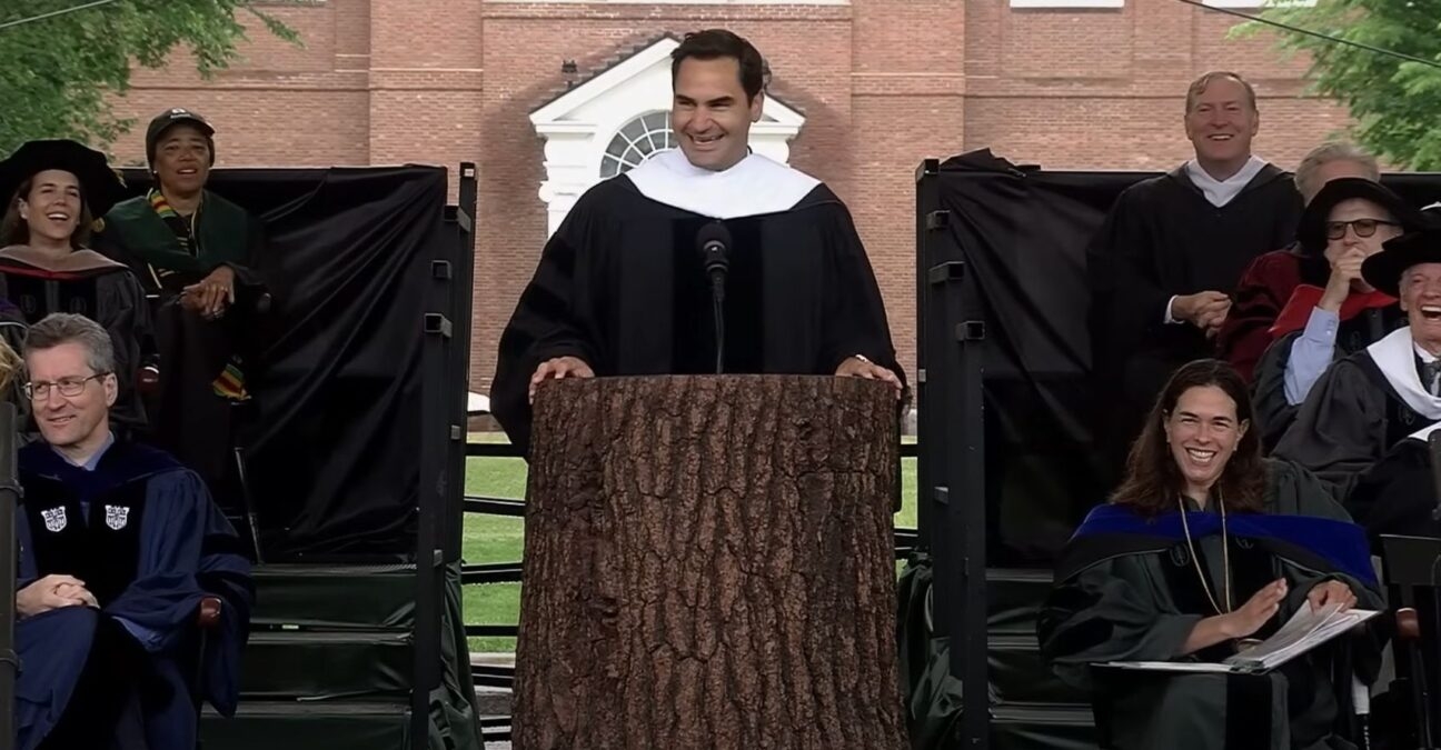 Roger Federer, Dartmouth University graduation address 2024