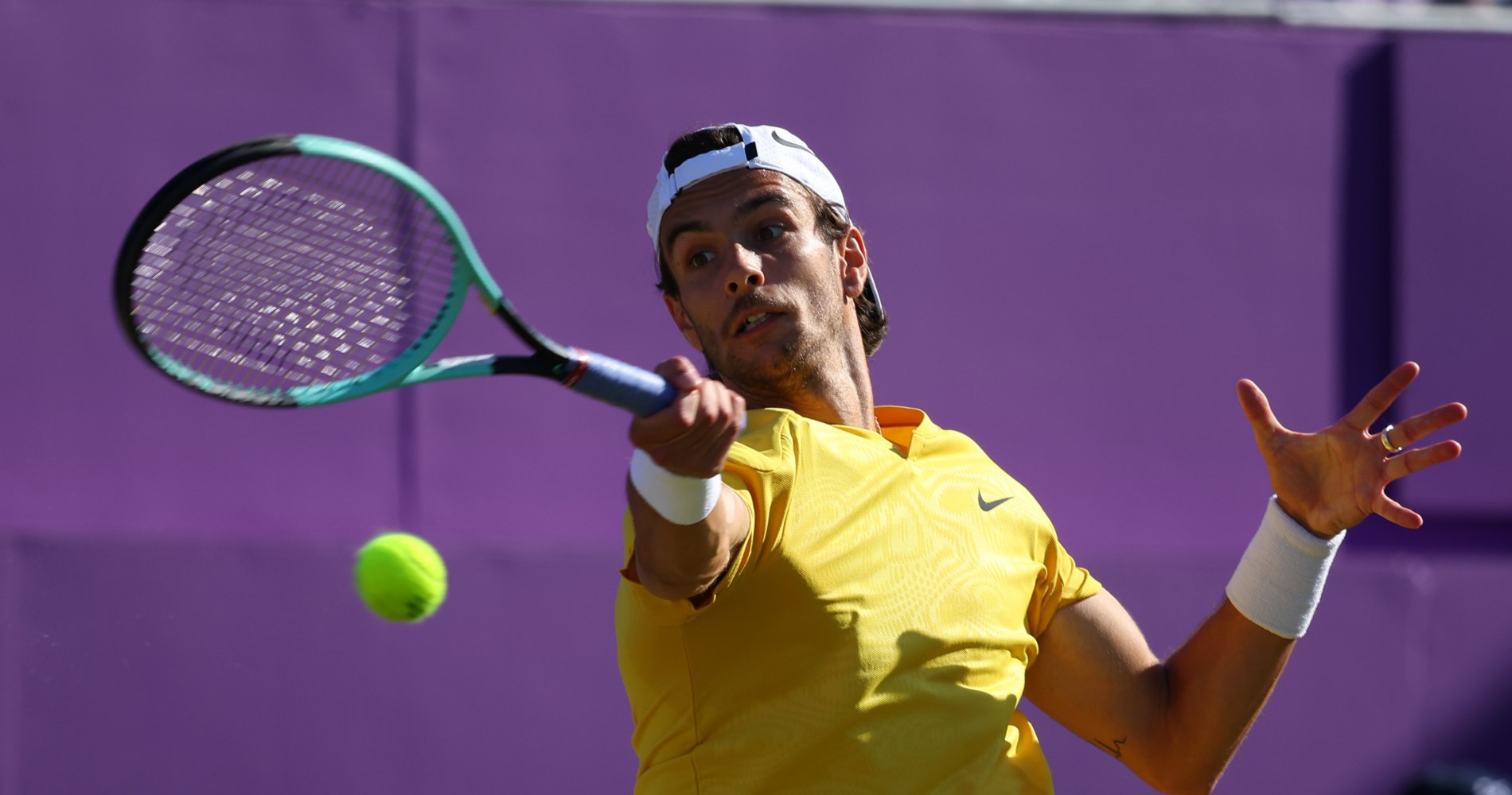 Musetti completes quarterfinal lineup at Queen’s Tennis Majors