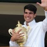 Carlos Alcaraz Wimbledon 2024 social media