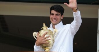 Carlos Alcaraz Wimbledon 2024 social media