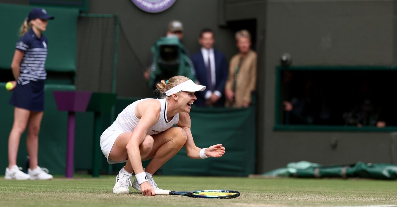 Harriet Dart at Wimbledon in 2024