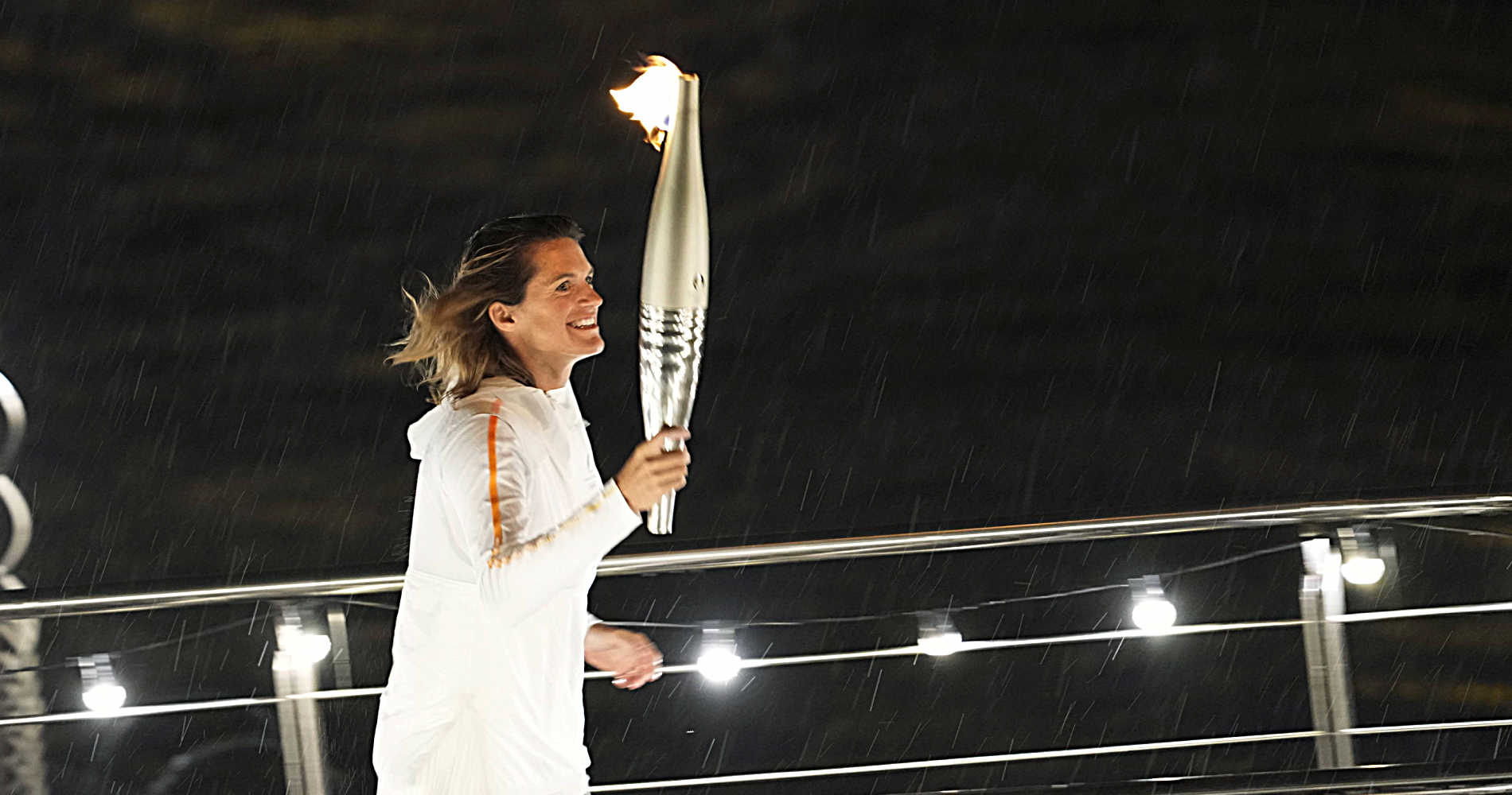 Amelie Mauresmo, opening ceremony of the 2024 Summer Olympics