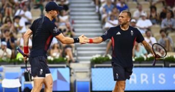 Andy Murray and Dan Evans, Paris Olympics, 2024