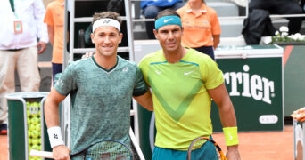 Rafael Nadal/ Casper Ruud. Roland Garros 2022