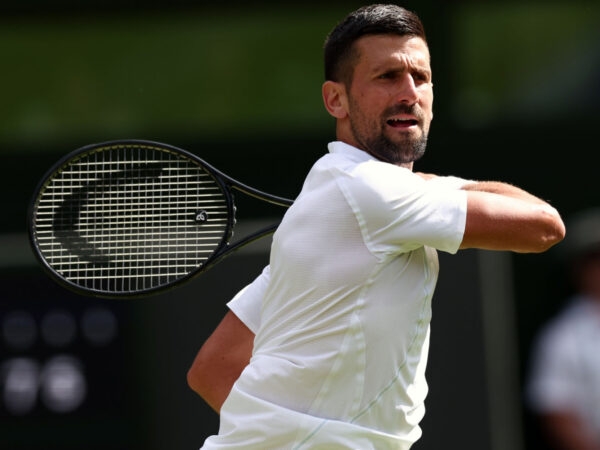 Novak Djokovic at Wimbledon 2024