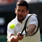Novak Djokovic at Wimbledon 2024